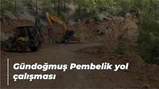 Gündoğmuş Pembelik yol çalışması