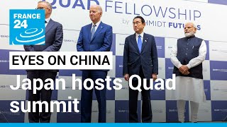 Japan hosts Quad summit seeking unity on countering China • FRANCE 24 English