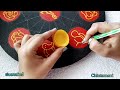 how i made dot painting of ಅಷ್ಟವಿನಾಯಕ ashta vinayaka