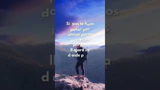 Si Dios... #Dios #God #Jesus #fe #esperanza #frases #parati #foryou #fyp #hope #amor