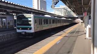 E501系K752編成　勝田駅発車