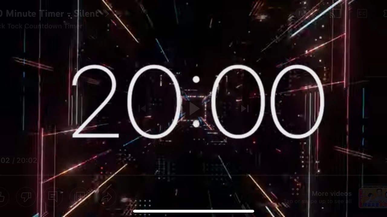 20 Minute Timer Silent Youtube