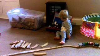 Kevin Collinson's Son....  Oscar's First  Train Track