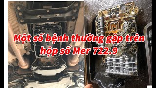 Một số bệnh thường gặp trên hộp số Mercedes 722.9