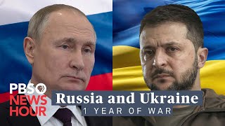 WATCH: Russia and Ukraine - 1 year of war