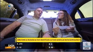 Cash Taxi - Cate limbi si dialecte au fost identificate ca fiind vorbite pe teritoriul Braziliei?