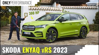 2023 Skoda Enyaq vRS - The Best Sporty Electric SUV Coupe ?