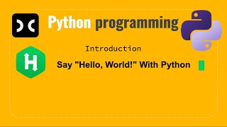 Say "Hello, World!" With Python | HackerRank | Introduction