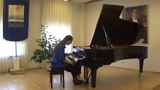 Kotryna Baltrimaitė, piano competition ,,Musical Fireworks at Baden-Württemberg\