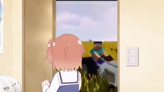 Oraj pole na traktore | green screen meme anime Minecraft