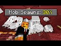 Beating Hardcore Minecraft with 30x the Spawnrate