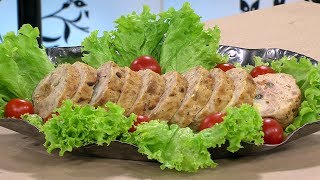 Como Preparar Rollo de Pollo- CocinaTv por Juan Gonzalo Angel