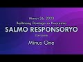 Salmo Responsoryo - March 26, 2023 - Minus One