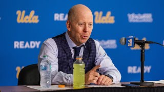 UCLA M. Basketball Postgame - Coach Cronin, vs. Oregon (Jan. 30, 2025)