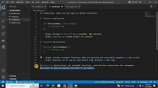 JavaScript: Function Expression vs. Function Declaration - Key Differences Explained