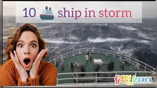 WARNING: Ships in Storms | 10+ TERRIFYING MONSTER WAVES, Hurricanes | Largest ship