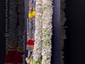 Parijatham garland 9500110717 #wedding #garland #flowers #trending #shorts #indianwedding #god