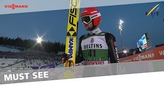 2nd place for Markus Eisenbichler in Large Hill - Lahti - Ski Jumping - 2017/18