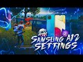 My Perfect Settings💖 Galaxy A12💫 HUD + DPI +Sensi+Sensibilidade [SAMSUNG A12 FREE FIRE HIGHLIGHTS]