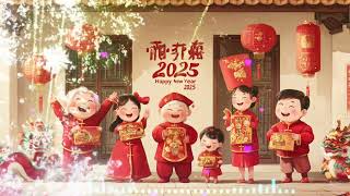 2025新年歌 💖Chinese New Year Songs 2025【新年老歌】100首传统新年歌曲 💖💖 Lagu Imlek 2025 - GONG XI FA CAI 💖