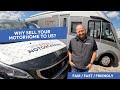 Why sell your Motorhome to We Buy Any Motorcaravan?