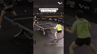 The reaction says it all 🤯 #PingPong #TableTennis