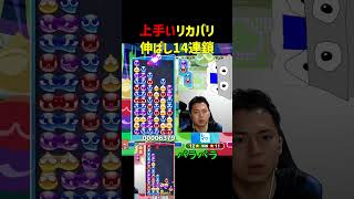 上手いリカバリ伸ばし14連鎖【ぷよぷよeスポーツ】#Shorts