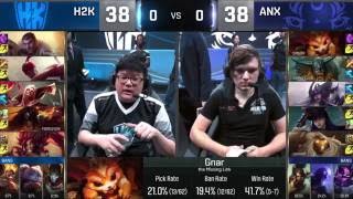 【S6全球總決賽】八強賽 H2K vs ANX #1