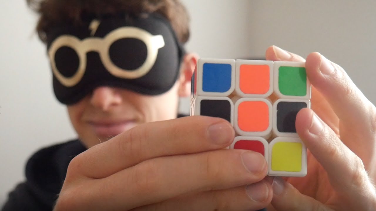 I Learned To Solve The Rubik's Cube Blindfolded - YouTube