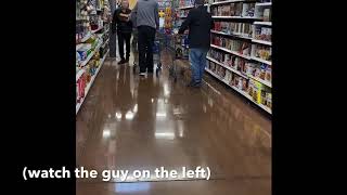 Sociology breaking a social norm (shopping in carts)