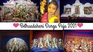 Bethuadahari Durga puja 2021|| বেথুয়াডহরী দুর্গা পুজো || #bengalivlog