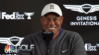 Tiger Woods explains decision to return to play Genesis Invitational (FULL PRESSER) | Golf Channel