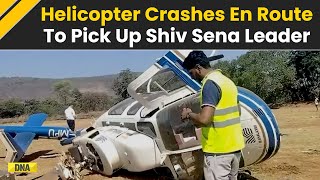 Breaking: Helicopter En Route To Pick Up Shiv Sena (UBT) Leader Sushma Andhare Crashes In Raigad