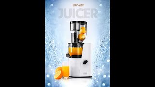 SKG Slow Masticating Juicer Cold Press 36 RPM Big Mouth Juice Extractor,Prime Day Offer