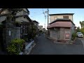 滋賀県大津市の穴太地域を散策　walking in anoo district otsu shiga japan［4k］