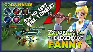 м√ρ ·舒枫 aka zxuan The Best of Fanny Player? Another Last Match from the Legend ~ Mobile Legends