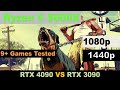 Nvidia RTX 4090 vs 3090 Testing Gaming Benchmarks 1440p 1080p