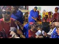 ACTOR KUNLE AFOD & SON REALLY SHINE WITH HIM AS MONEY RAIN ON HIM ON DANCE FLOOR