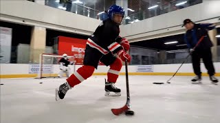 GLOBALink | Small ice hockey team's big love for winter sports