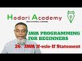 Java Programming for Beginners  - 26.  Java If else if Statement