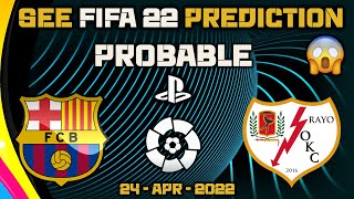 FIFA 22 PS5 | Barcelona Vs Rayo vallecano | LaLiga 2021/22 | Prediction