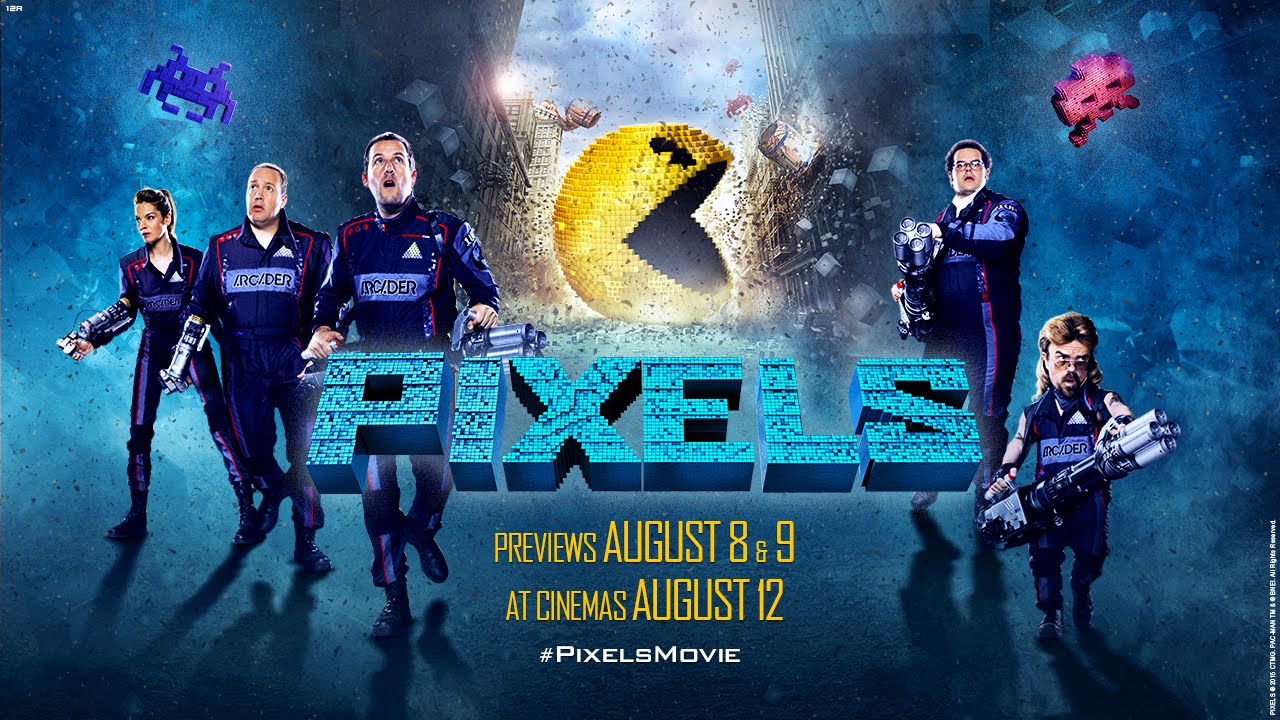 PIXELS - Official Trailer #2 - Previews August 8, 9 - At Cinemas August ...