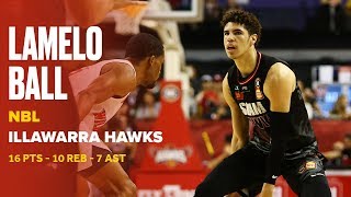 LaMelo Ball Goes Off For 16 PTS, 10 REB in the NBL