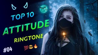 Top 10 Attitude Background music 2022 ( part - 04 ) || top 10 attitude ringtone || Inshot music ||