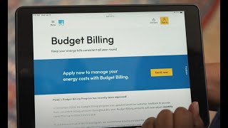 30 Seconds to Manage Your Electricity Bill - Budget Billing