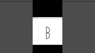 How to Draw Alphabet B using Python Turtle Module