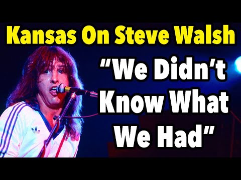 Who replaced Steve Walsh in Kansas?