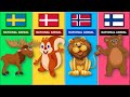 sweden vs denmark vs norway vs finland country comparison