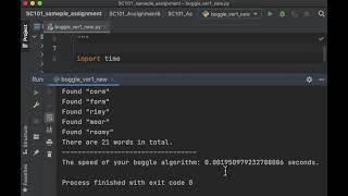 Boggle with Python