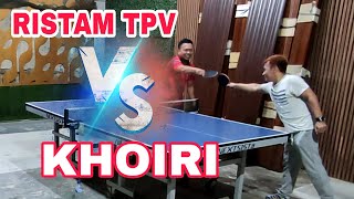 salam prokes||latih tanding tenis meja ristam tpv vs khoiri